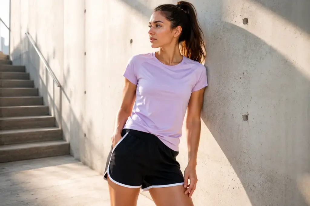 Trending Women’s T-Shirts and Shorts for Sport-Inspired Style
